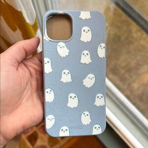 Pela Blue Ghost Pattern iPhone 13 Case
